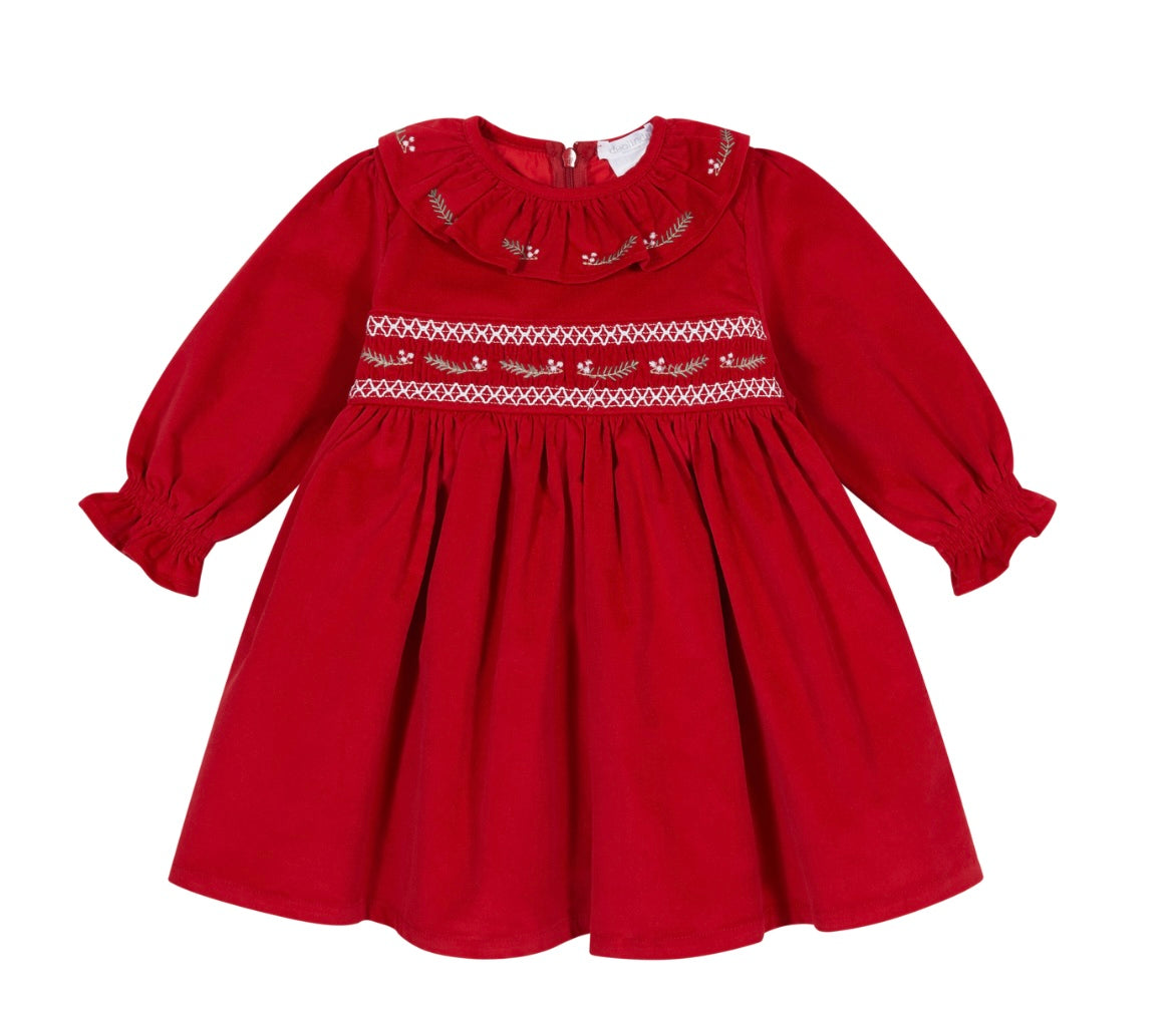 Deolinda Red Bow Dress