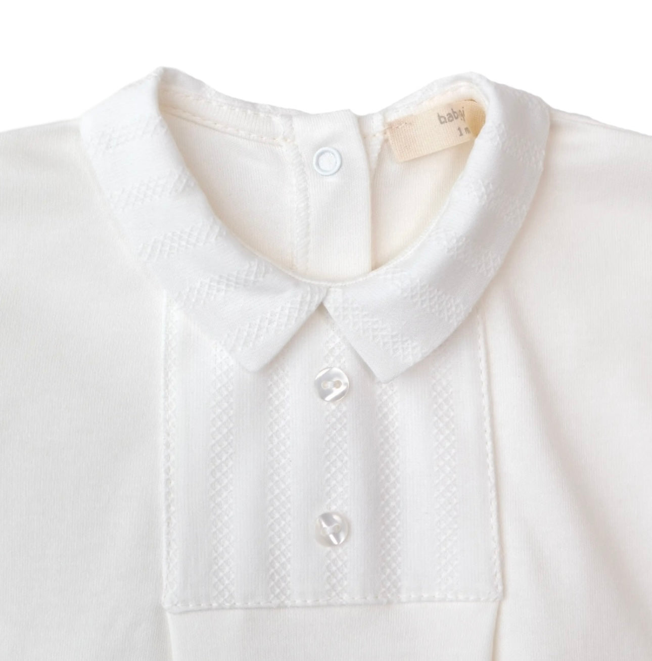 Baby Gi white babygrow