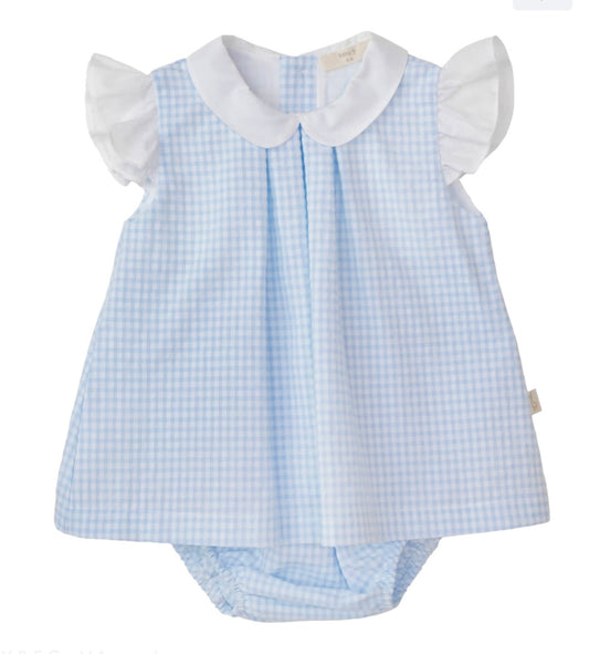 Baby Gi blue dress and knickers