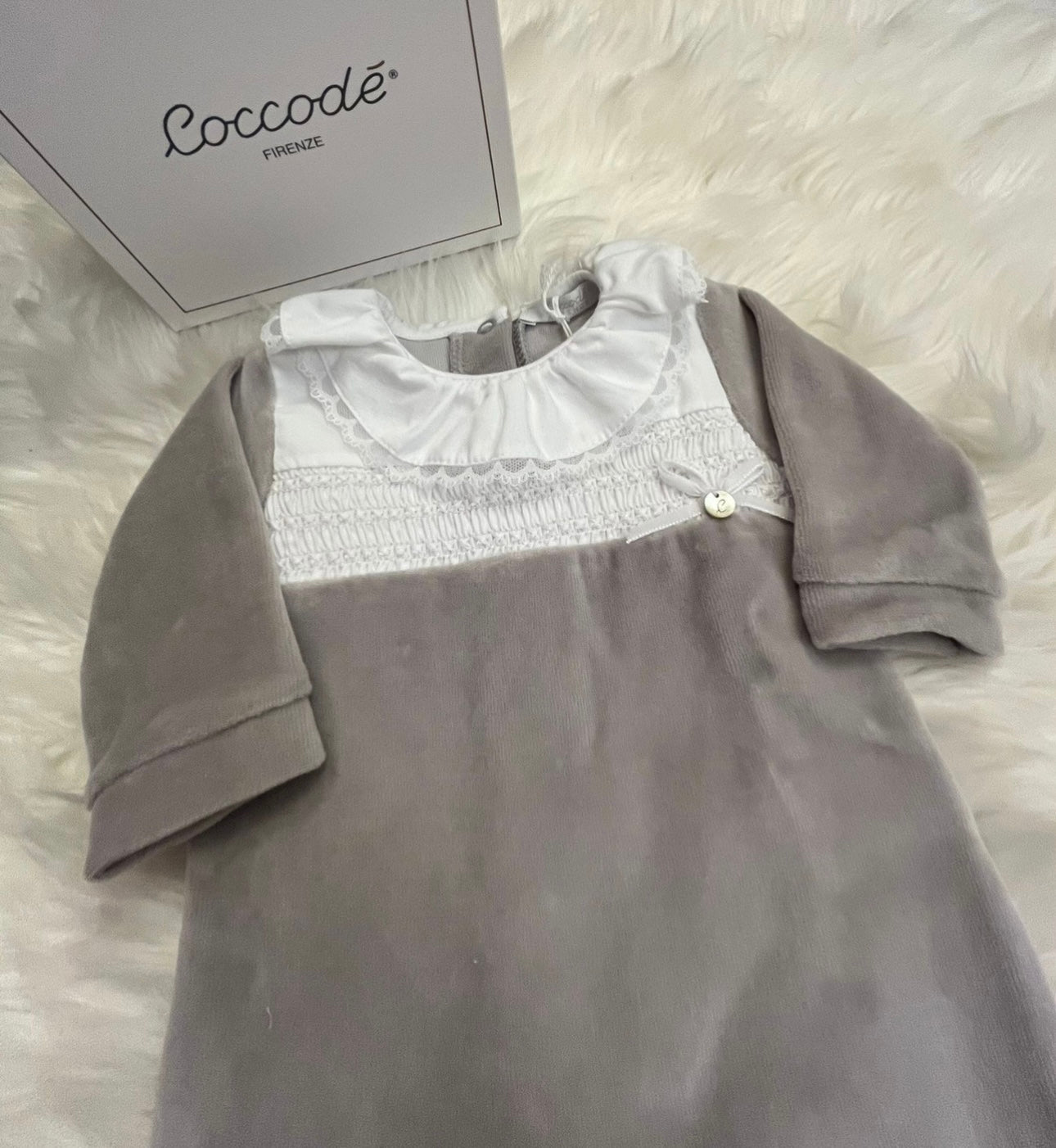 Coccode grey babygrow