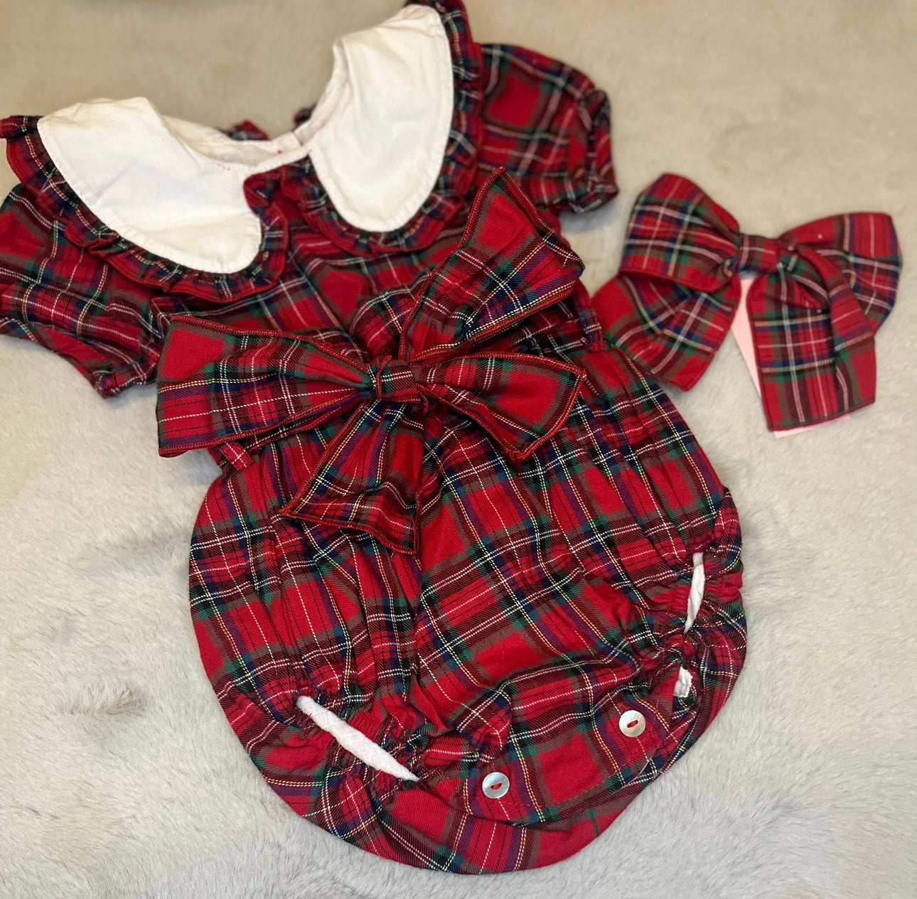 Phi Tartan Romper