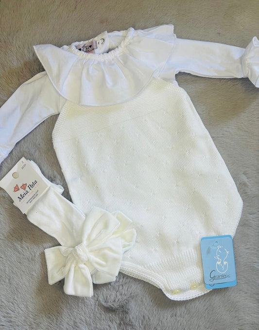 Granlei cream romper